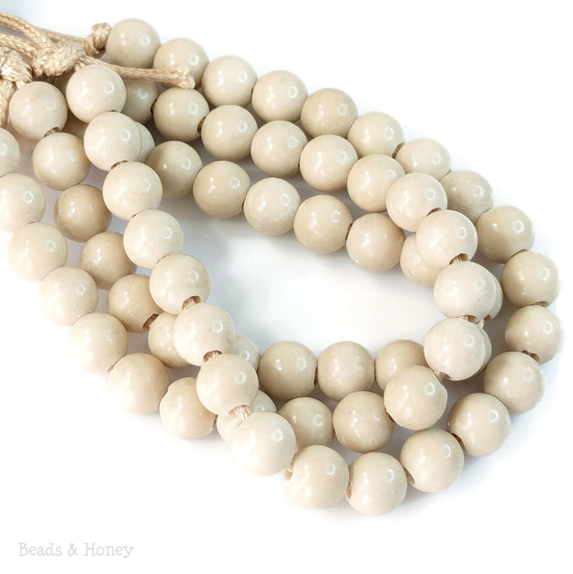 Unfinished Bayong Wood Bead Round 8mm (16-Inch Strand) – Beads and Honey