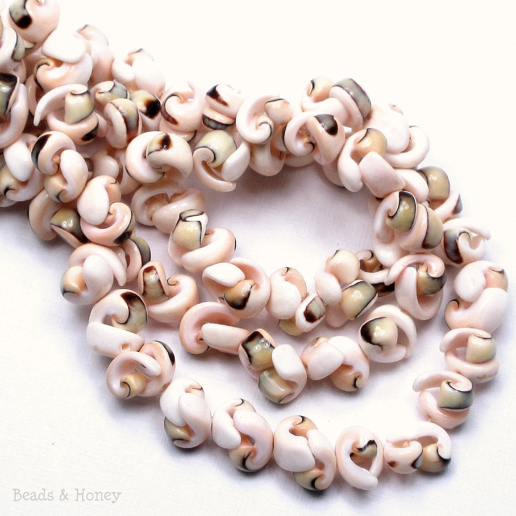 Luhuanos Popcorn Shell Beads