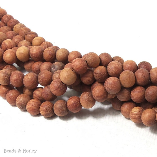 Bayong wood round 20mm beads - Beads and Pieces