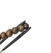 Brown Graywood Bead Round 8mm (16-Inch Strand)