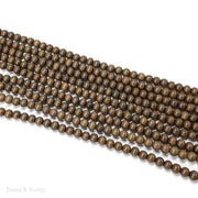 Brown Graywood Bead Round 8mm (16-Inch Strand)