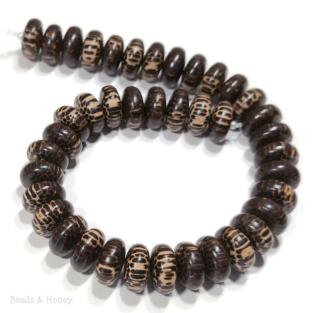 Patikan Wood Bead Rondelle 20mm x 10mm (16-Inch Strand)