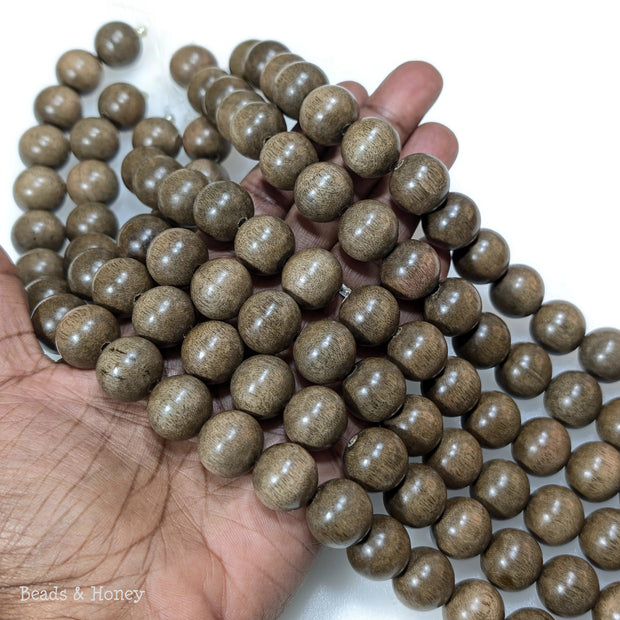 Graywood Bead Round 14-15mm (16-Inch Strand)