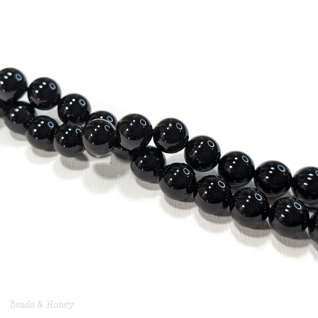 Dakota Stones Black Onyx Bead Round 10mm (8-Inch Strand)