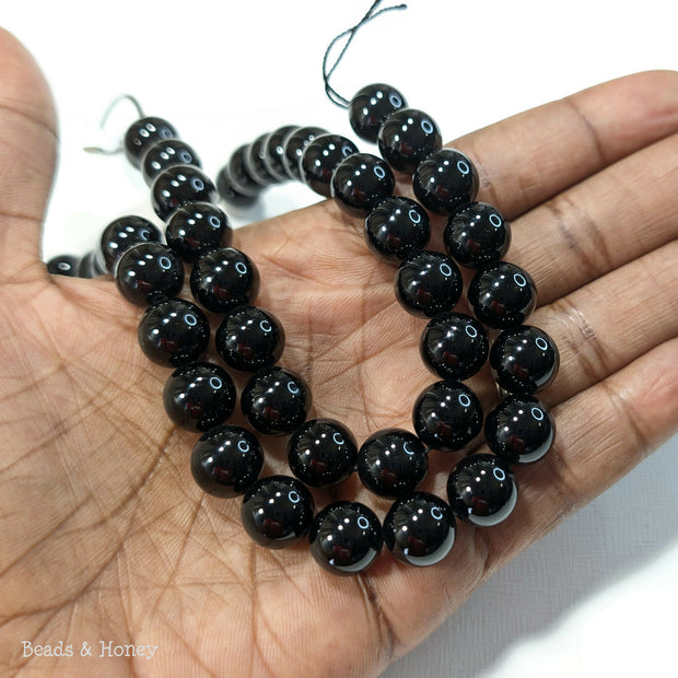 Dakota Stones Black Onyx Bead Round 10mm (8-Inch Strand)