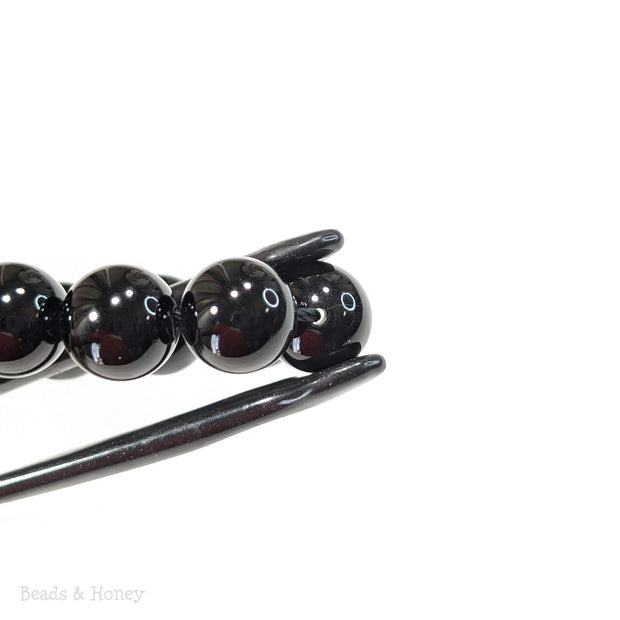 Dakota Stones Black Onyx Bead Round 10mm (8-Inch Strand)