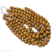 Nangka Wood Bead Round 14-15mm (16-Inch Strand)