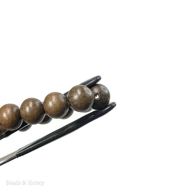 Brown Graywood Bead Round 10mm (16-Inch Strand)