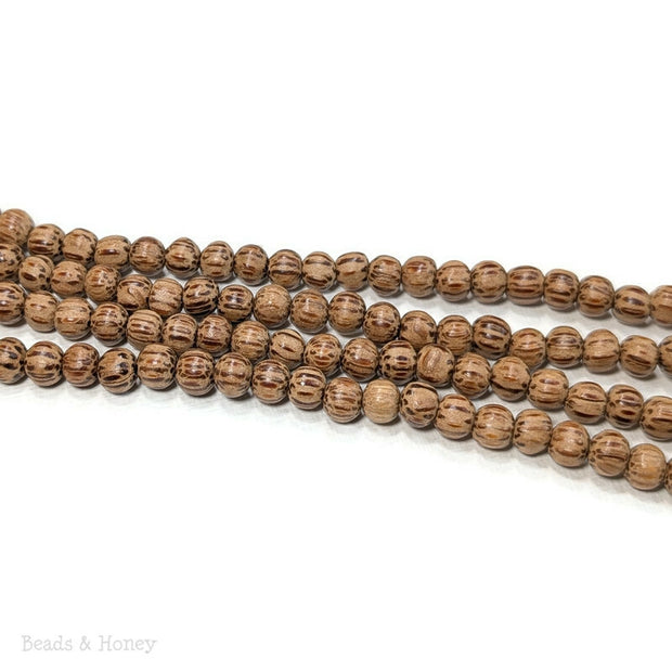 Palmwood Beads Round 6-7mm (16-Inch Strand)