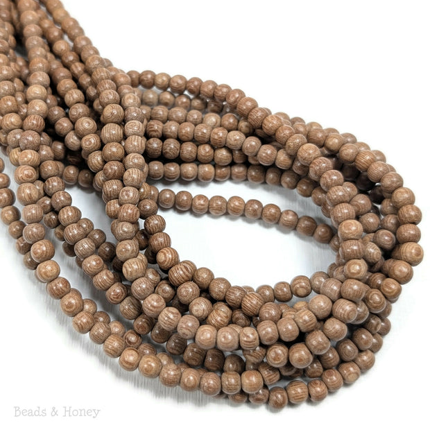 Rosewood Bead Dark Round 4-5mm (16-Inch Strand)