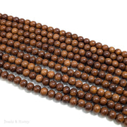 Bayong Wood Bead Round 8mm (16-Inch Strand)