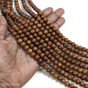 Bayong Wood Bead Round 8mm (16-Inch Strand)