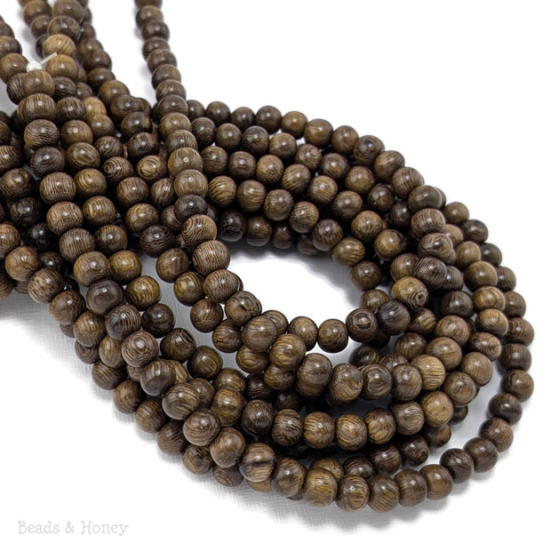 Robles Wood Beads Round 8mm (16-Inch Strand)