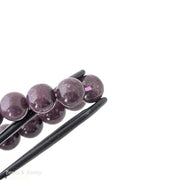 Dakota Stones Lepidolite Dark Purple Grade A Round 10mm (15-Inch Strand)