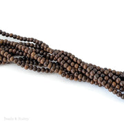 Robles Wood Beads Round 4-5mm (16-Inch Strand)