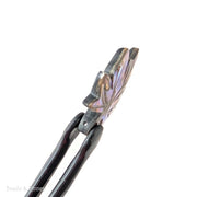 Abalone Shell Focal Beads Grape Leaf 22x28mm (2pcs)