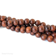 Bayong Wood Bead Dark Round 10mm (16-Inch Strand)