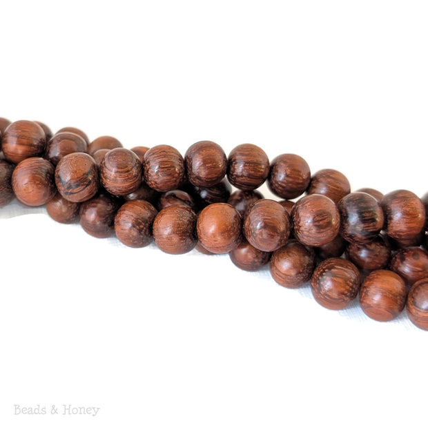 Bayong Wood Bead Dark Round 10mm (16-Inch Strand)
