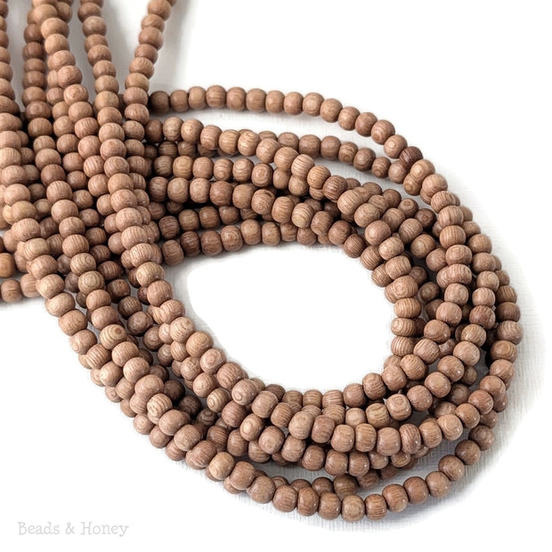 Rosewood Beads Round 4-5mm (16-Inch Strand)