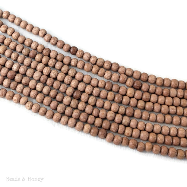 Rosewood Beads Round 4-5mm (16-Inch Strand)