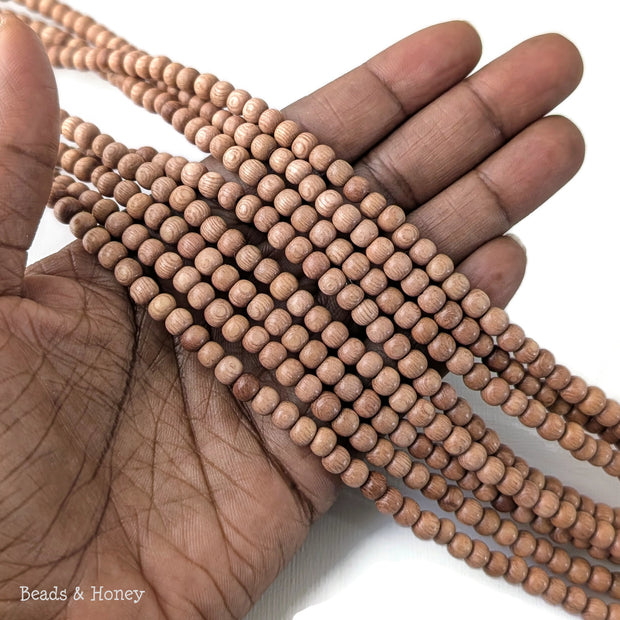 Rosewood Beads Round 4-5mm (16-Inch Strand)