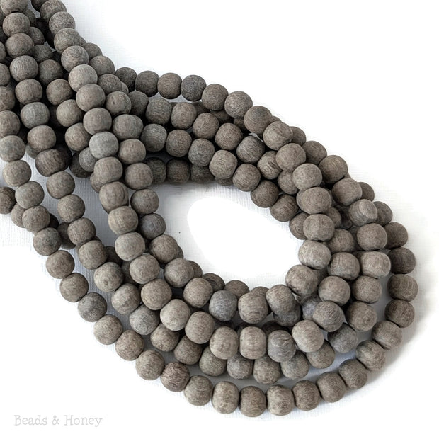 Unfinished Graywood Bead Round 8mm (16-Inch Strand)