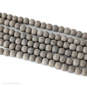 Unfinished Graywood Bead Round 8mm (16-Inch Strand)