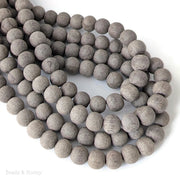 Unfinished Graywood Bead Round 10mm (16-Inch Strand)