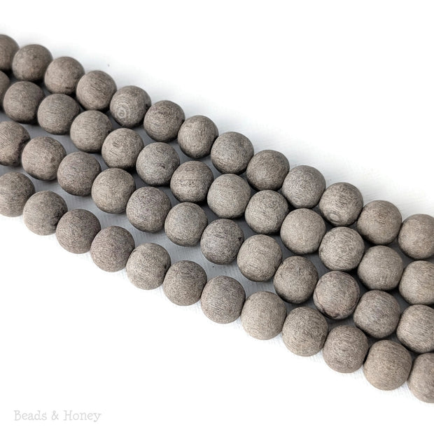 Unfinished Graywood Bead Round 10mm (16-Inch Strand)