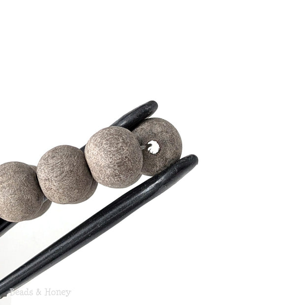 Unfinished Graywood Bead Round 10mm (16-Inch Strand)