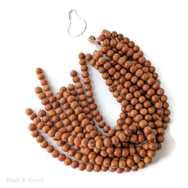 Bayong Wood Bead Round 12mm (16-Inch Strand)