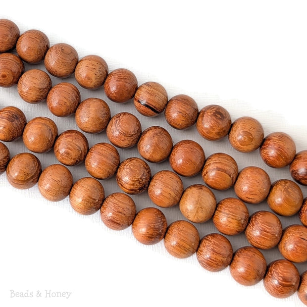 Bayong Wood Bead Round 12mm (16-Inch Strand)