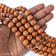 Bayong Wood Bead Round 12mm (16-Inch Strand)