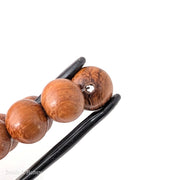 Bayong Wood Bead Round 12mm (16-Inch Strand)