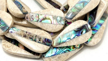 50Pcs 10 Styles Sunflower Theme Printed Wood Beads, Dyed