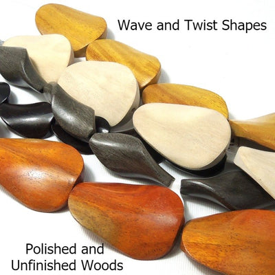 Natural Wood Beads