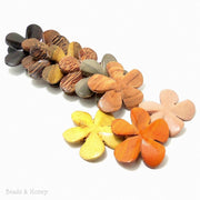 Assorted Wood Flowers