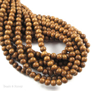 Madre de Cacao Wood Bead Round 6mm