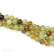 Rutilated Quartz Beads Rainbow Round 10mm (16-Inch Strand)