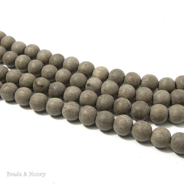 Unfinished Graywood Beads Round 10mm (16-Inch Strand)