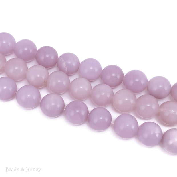 Jade Bead Light Purple Round 10mm (16-Inch Strand)