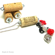 Wine Cork with Ring Attachments 1.5-2in (5pcs)