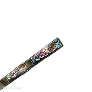 Abalone Shell Inlaid Hair Stick 7 in (1pc)