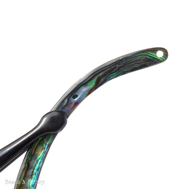 Abalone Shell Cuved Bar 4 in (1pc)