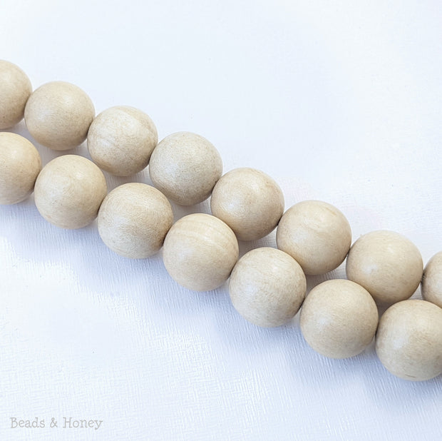Whitewood Beads Round 20mm (16-Inch Strand)