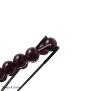 Purple Magenta Agate Dyed Round Smooth 10mm (Full Strand)