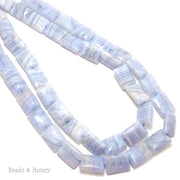 Blue Lace Agate Rectangle 13x18mm (Full Strand)