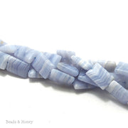 Blue Lace Agate Rectangle 13x18mm (Full Strand)