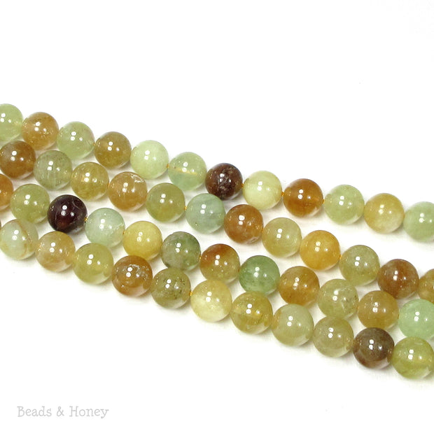 Rutilated Quartz Beads Rainbow Round 10mm (16-Inch Strand)