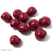 Kukui Nut Red 22-25mm (9pcs)